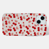 Zoete Kersen Boog iPhone 15 Hoesje 🍒 (Achterkant (horizontaal))