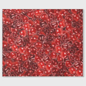 Zoete kersen cadeaupapier (Vlak)