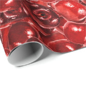 Zoete kersen cadeaupapier (Rol Hoek)