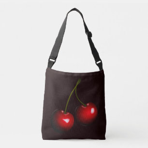Zoete kersen crossbody tas