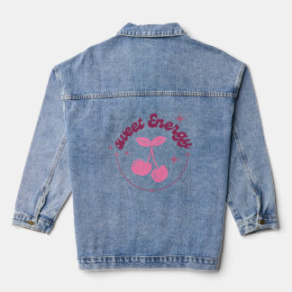 Zoete Kersen Denim Jas Jacket