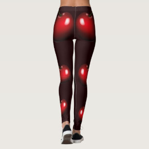 Zoete kersen - Donkerrood Leggings