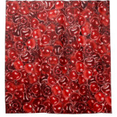 Zoete kersen douchegordijn (Voorkant)