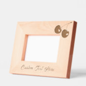 Zoete kersen geëtste Lijsten met aangepaste tekst Gegraveerde Lijstjes (Links)