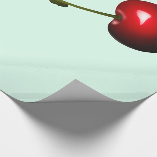 Zoete kersen inpakpapier - Kies kleur (Hoek)