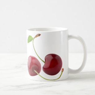 Zoete kersen koffiemok