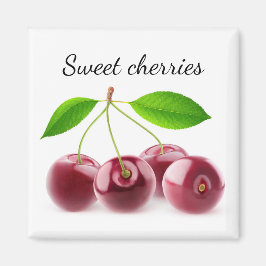 Zoete kersen magneet