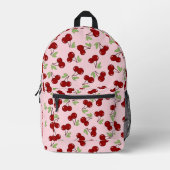 Zoete kersen patroon bedrukte rugzak (Voorkant)