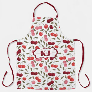 Zoete Kersen Patroon Monogram Schort