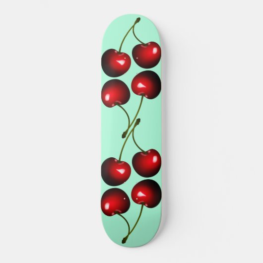 Zoete kersen - persoonlijk skateboard (Voorkant)