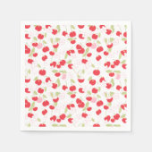 Zoete kersen servet (Voorkant)