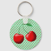 Zoete kersen sleutelhanger (Voorkant)