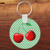 Zoete kersen sleutelhanger (Voorkant)