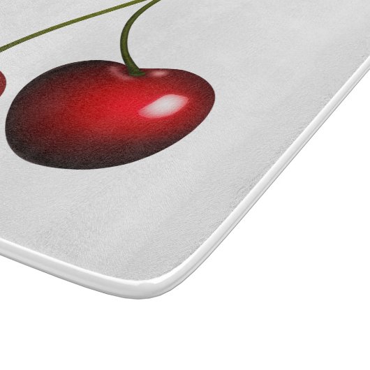 Zoete kersen snijplank (Hoek)