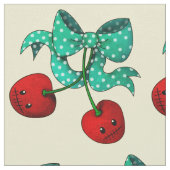 Zoete kersen stof (Close Up)