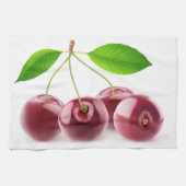 Zoete kersen theedoek (Horizontaal)