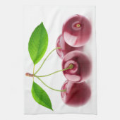 Zoete kersen theedoek (Verticaal)