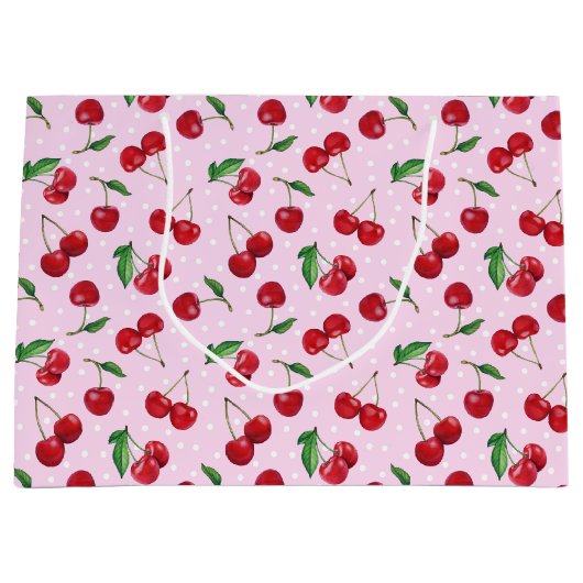 Zoete kersen, vers groot cadeauzakje (Voorkant)