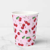Zoete kersen, vers papieren bekers (Rechts)