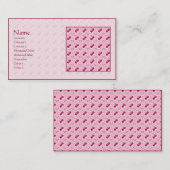 Zoete kersen visitekaartje (Voorkant / Achterkant)