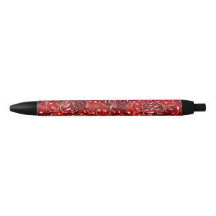 Zoete kersen zwarte inkt pen
