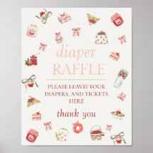 Zoete Kersendessert Baby Shower Luierspel