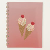 Zoete kersenijs planner (Voorkant)