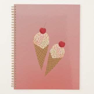 Zoete kersenijs planner