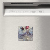 Zoete Kerst Cupcakes Magneet (Insitu (Vaatwasser))