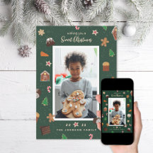 Zoete Kerst Gebakken Snoepjes Foto