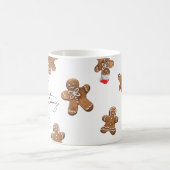 Zoete kerstman van gemberkoek Kerstmis Koffiemok (Center)