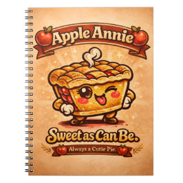 Zoete Kiekje - Apple Annie - Foodie Vrienden Notitieboek