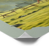 Zoete kinderavonturen in speelse landschappen poster (Hoek)