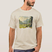 Zoete kinderavonturen in speelse landschappen t-shirt (Voorkant)