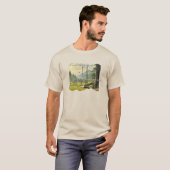Zoete kinderavonturen in speelse landschappen t-shirt (Voorkant volledig)