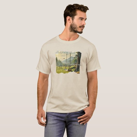 Zoete kinderavonturen in speelse landschappen t-shirt (Voorkant volledig)