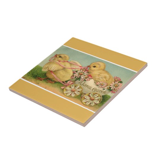  zoete kippen Pasen Tegeltje (Zijkant)