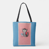 zoete kitkat tote bag (Achterkant)