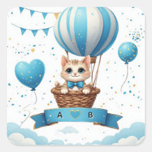 Zoete Kitten Ballon Baby Shower 🐱