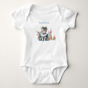 Zoete Kitty gekleed in Victoriaanse jurk - Bodysui