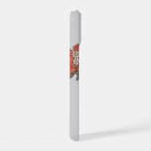 Zoete Kitty met Rozenboeket iPhone 15 Case (Rechterkant)