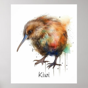 Zoete Kiwi, op maat gemaakt Poster