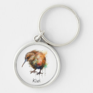Zoete Kiwi, op maat gemaakt Sleutelhanger