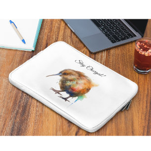 Zoete Kiwi, op maat Laptop Sleeve