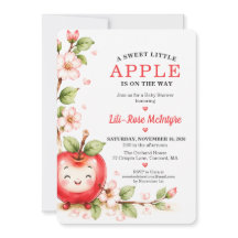 Zoete Kleine Appelbloesem Baby Shower