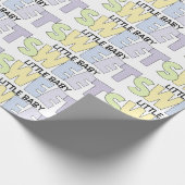 Zoete Kleine Baby Cadeaupapier (Hoek)