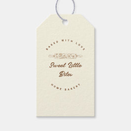 Zoete Kleine Beetjes Bakkerij Bedrijf Gebakken met Cadeaulabel