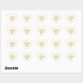Zoete Kleine Beetjes Bakkerij Logo Sticker (Vel)