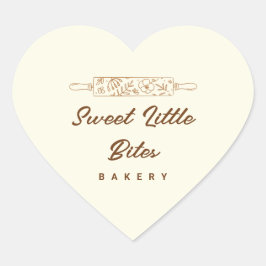 Zoete Kleine Beetjes Bakkerij Logo Sticker