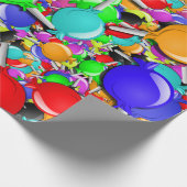 Zoete Kleine Candystickers Cadeaupapier (Hoek)